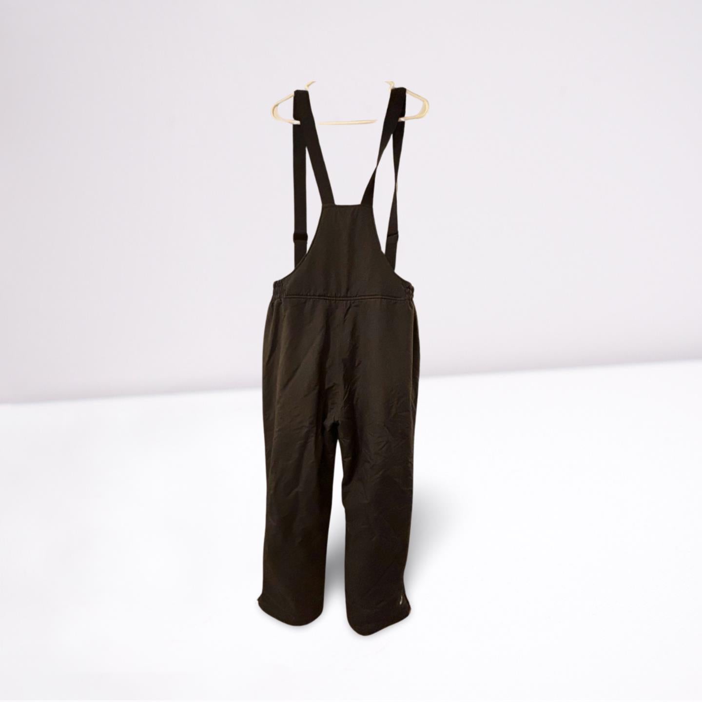 SLALOM Snow Pants Overalls Women's Sz X-Large Insulated Ski Snowboard Black XL