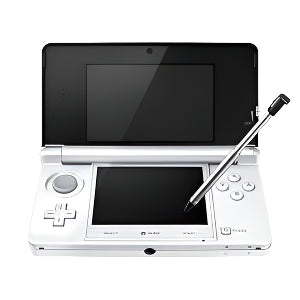 Nintendo 3DS White Video Game Console - Custom Refurb Enhanced