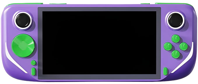 RetroWorldGames E6 Plus Handheld Rk3568 Purple/Green Video Game Console