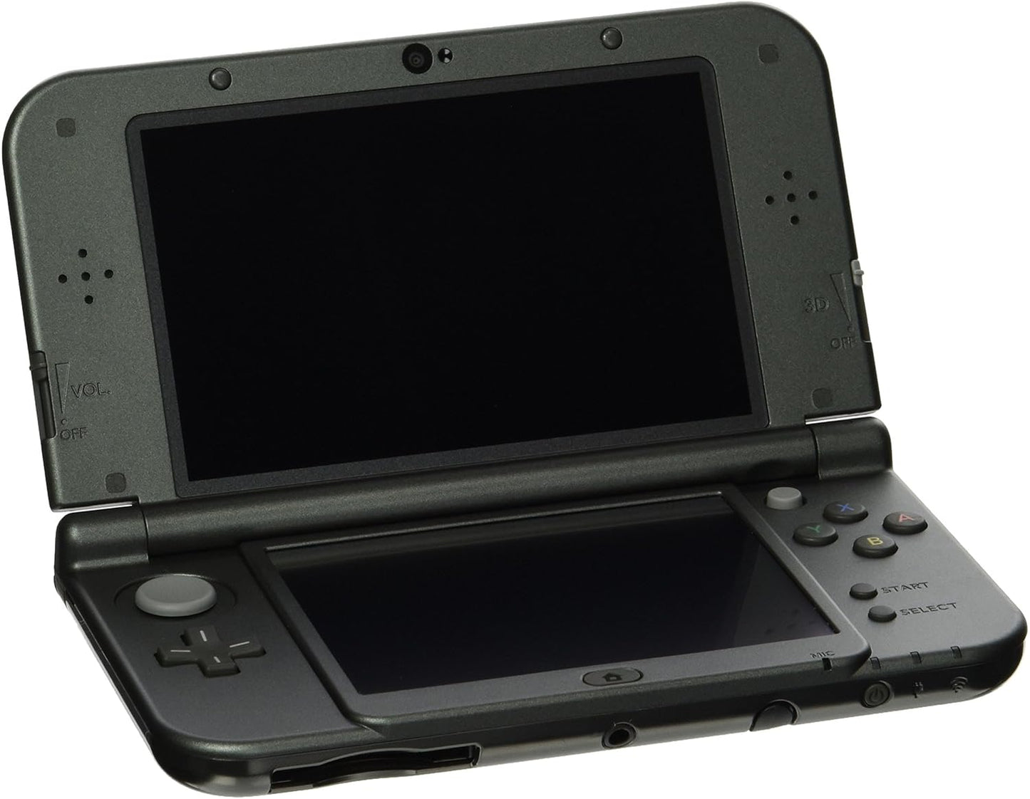 Nintendo 3DS XL LL Black Video Game Console - Custom Refurb Enhanced