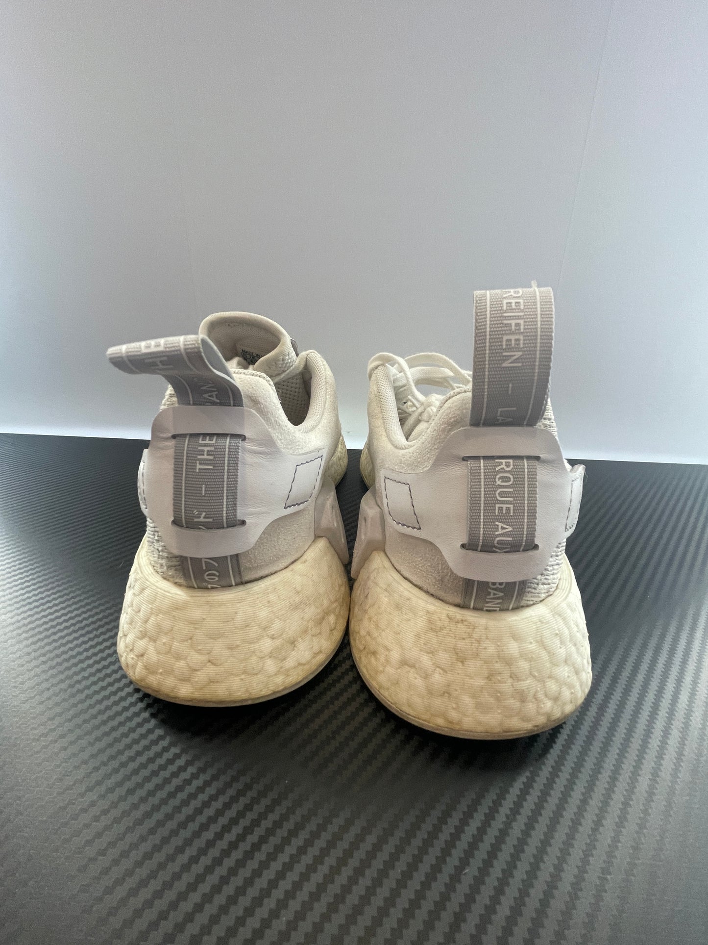 Adidas NMD R2 Womens Size 8 Sneakers Casual Shoes BY8691 White Boost