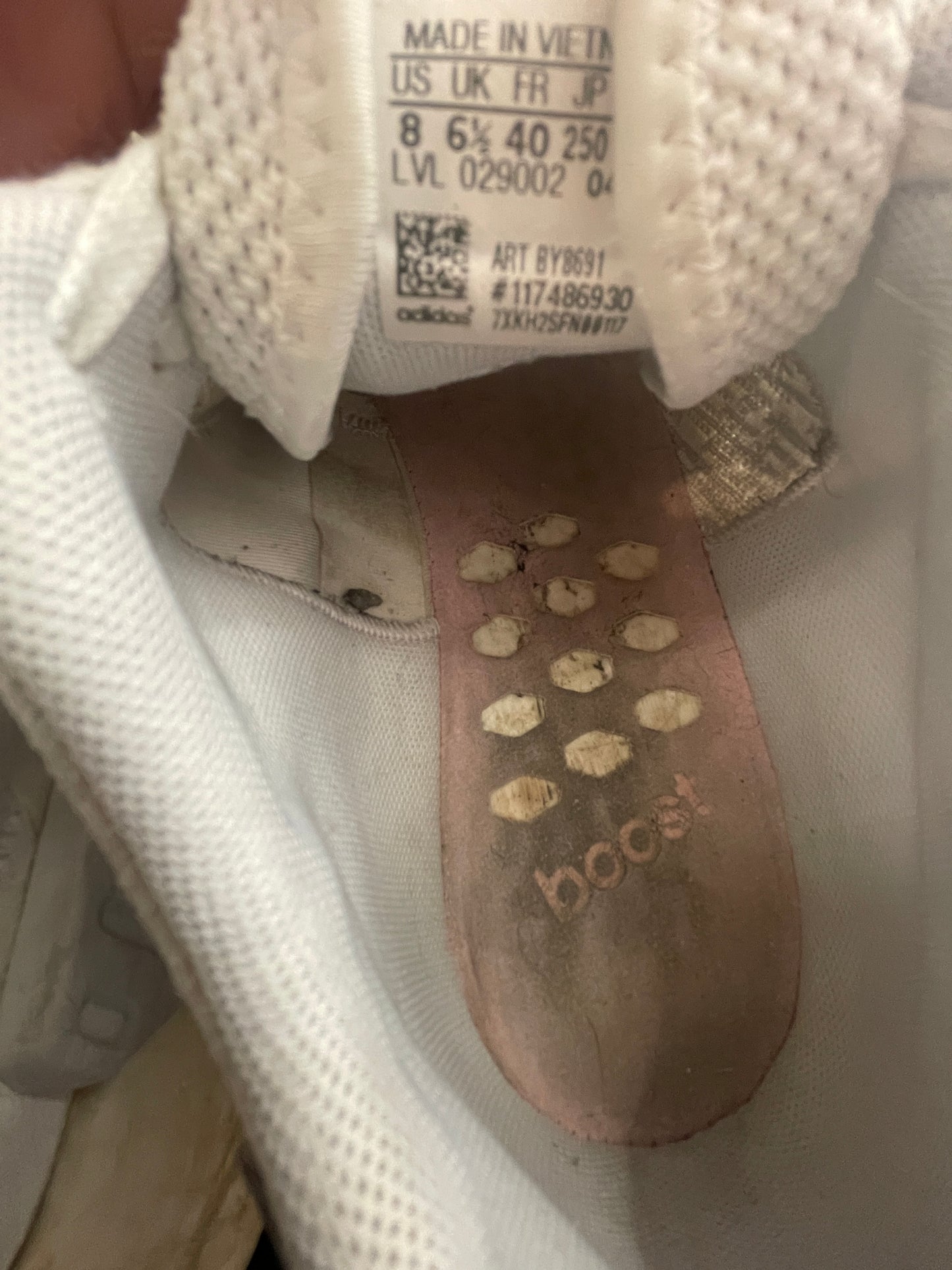 Adidas NMD R2 Womens Size 8 Sneakers Casual Shoes BY8691 White Boost