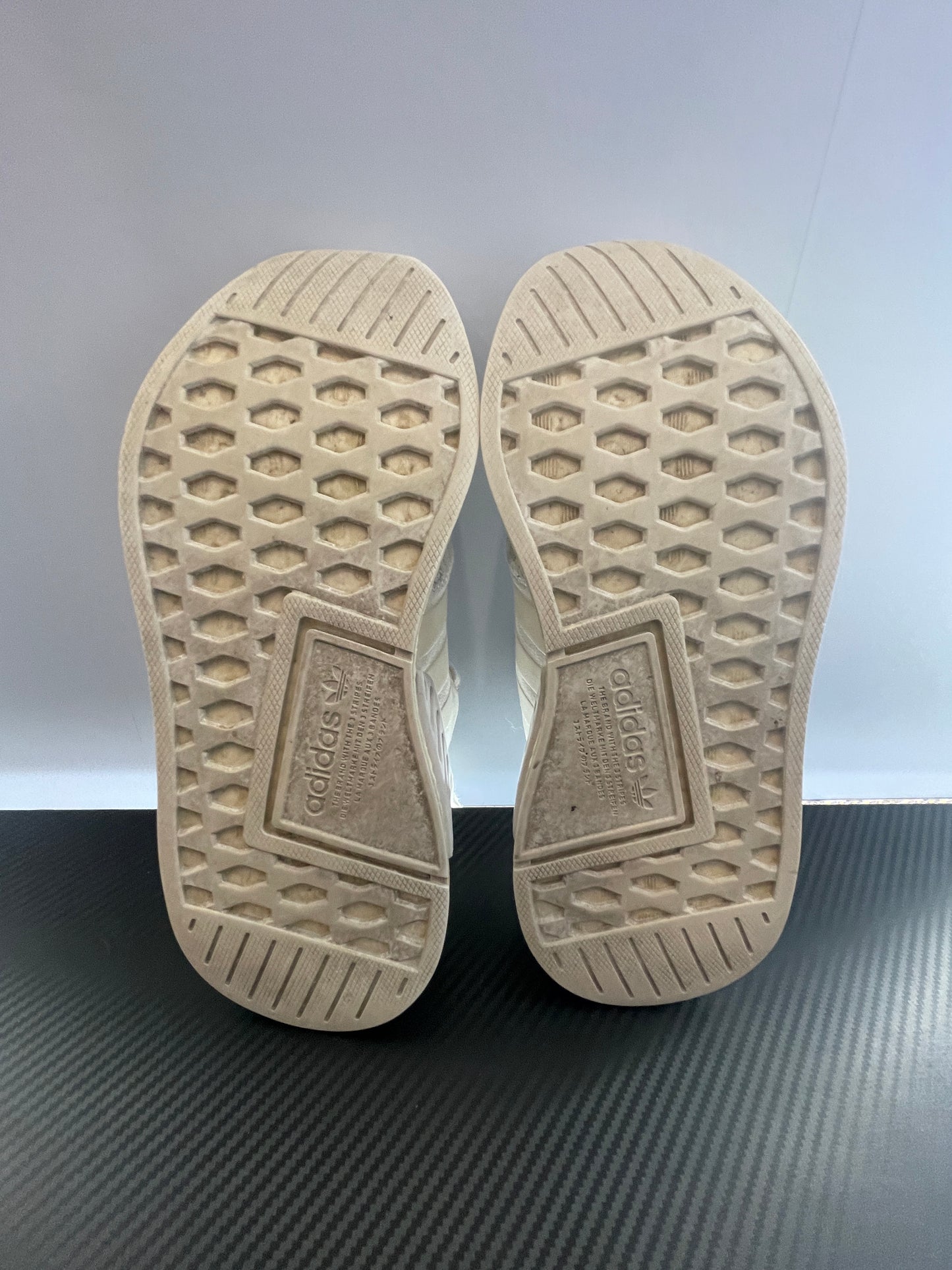 Adidas NMD R2 Womens Size 8 Sneakers Casual Shoes BY8691 White Boost