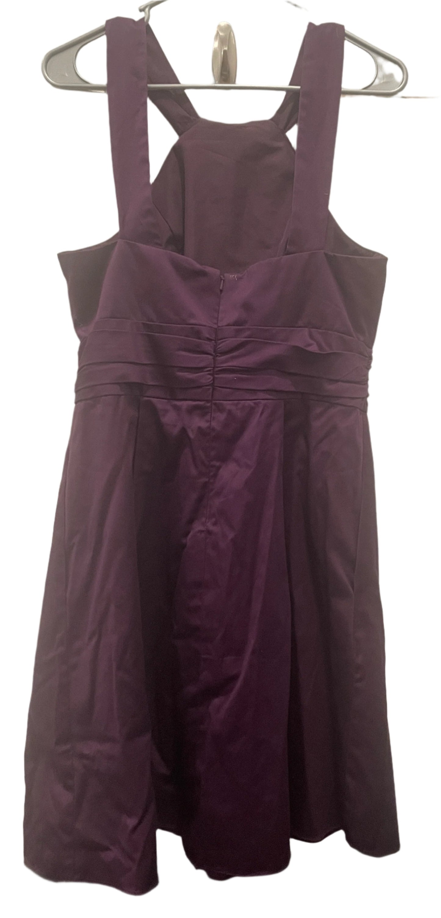 David's Bridal Womens Dress Bridal Knee Length - Purple - 12 - Like New