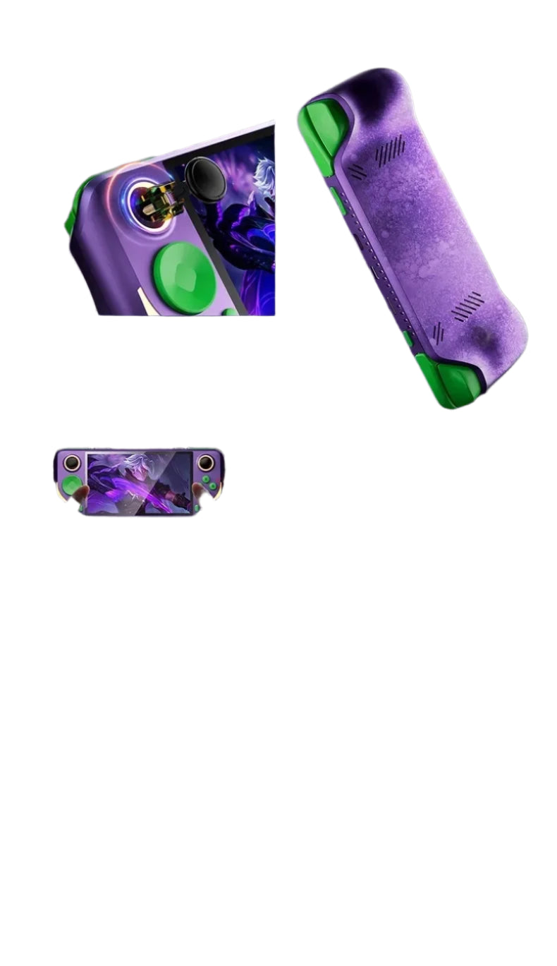 RetroWorldGames E6 Plus Handheld Rk3568 Purple/Green Video Game Console