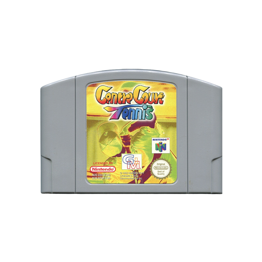 Centre Court Tennis Euro Version N64 Video Game Unreleased for Nintendo 64