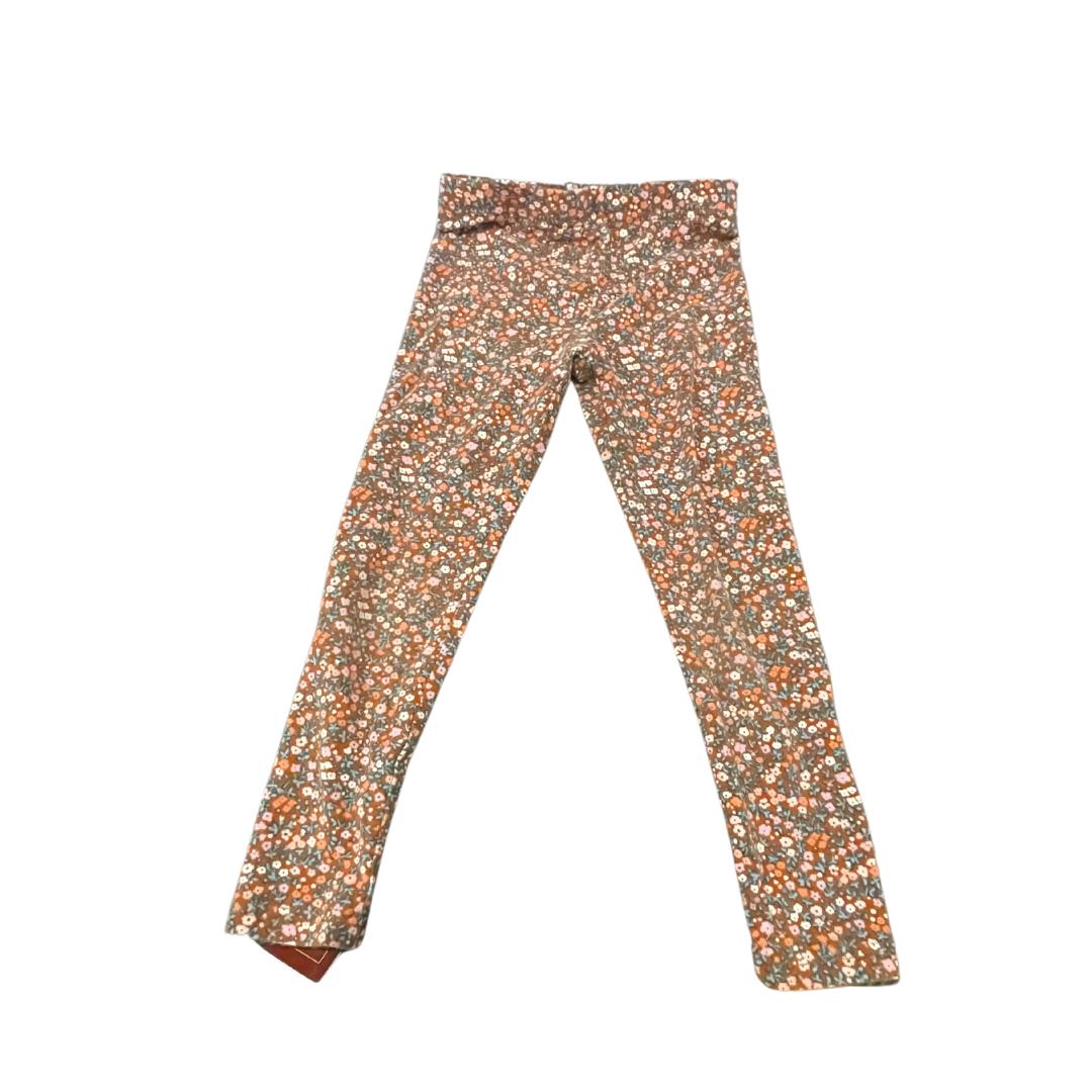 Carter's Multicolor Floral Leggings Little Girl's Size 5 - Very Good