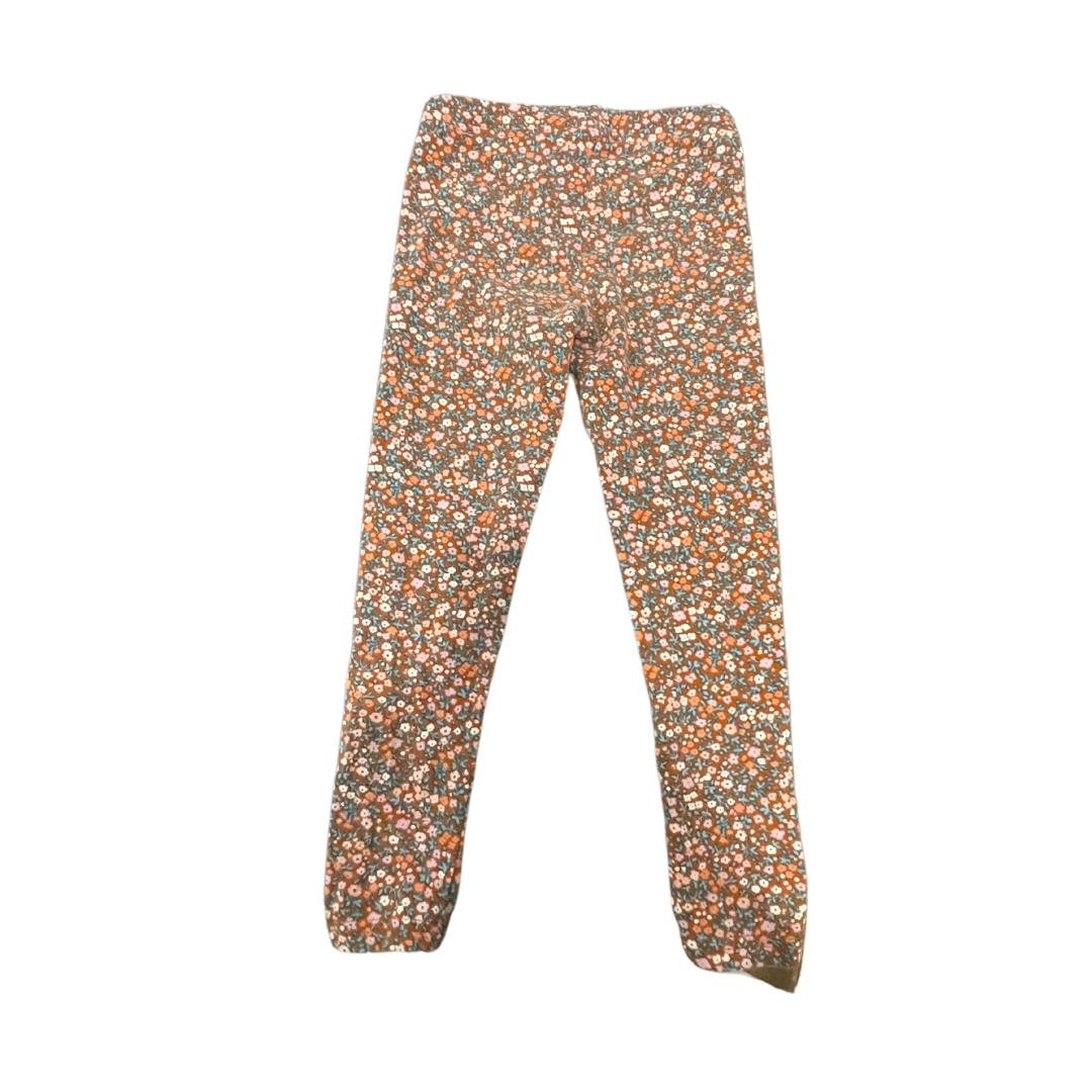 Carter's Multicolor Floral Leggings Little Girl's Size 5 - Very Good