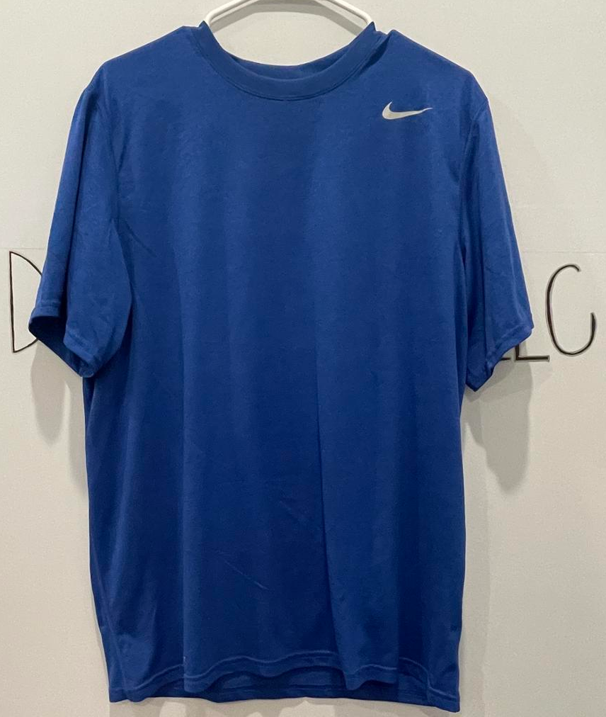 Nike Dri-Fit Legend Short Sleeved Tee T-Shirt Royal Blue Mens Large NWOT - Very Good