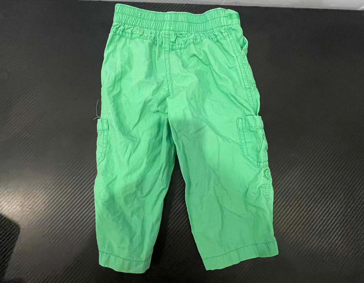Carter's Little Boys 18 Month Green Casual Pull On Pants - Very Good
