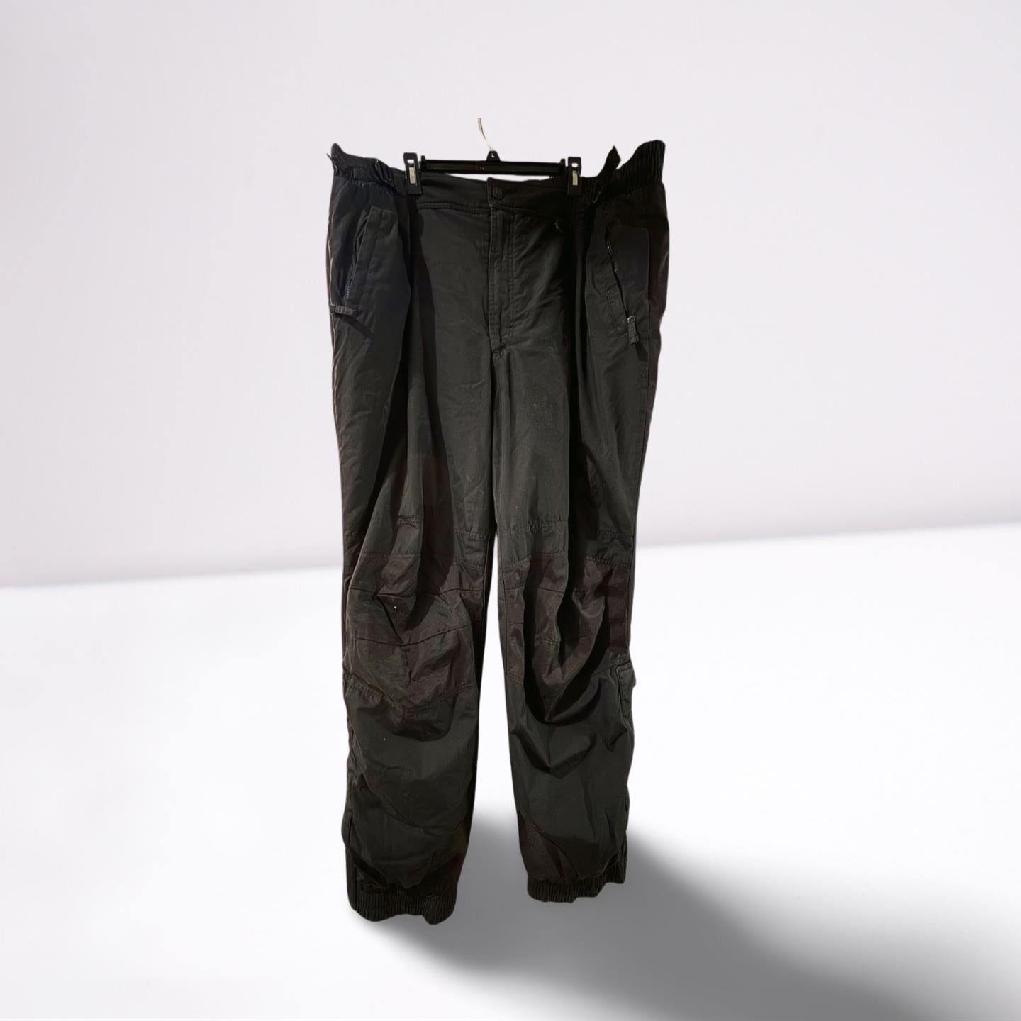 Cabela's Outdoor Gear Men's Waterproof Rain Pants Polyester Nylon Black Sz 3XL