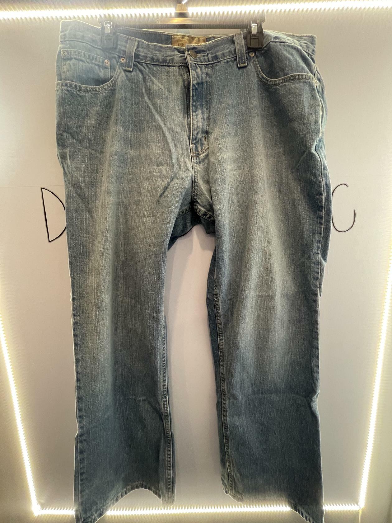 Red Camel Jeans Mens 38x30 Distressed Blue Denim Pants Bootcut Medium Wash Cotton