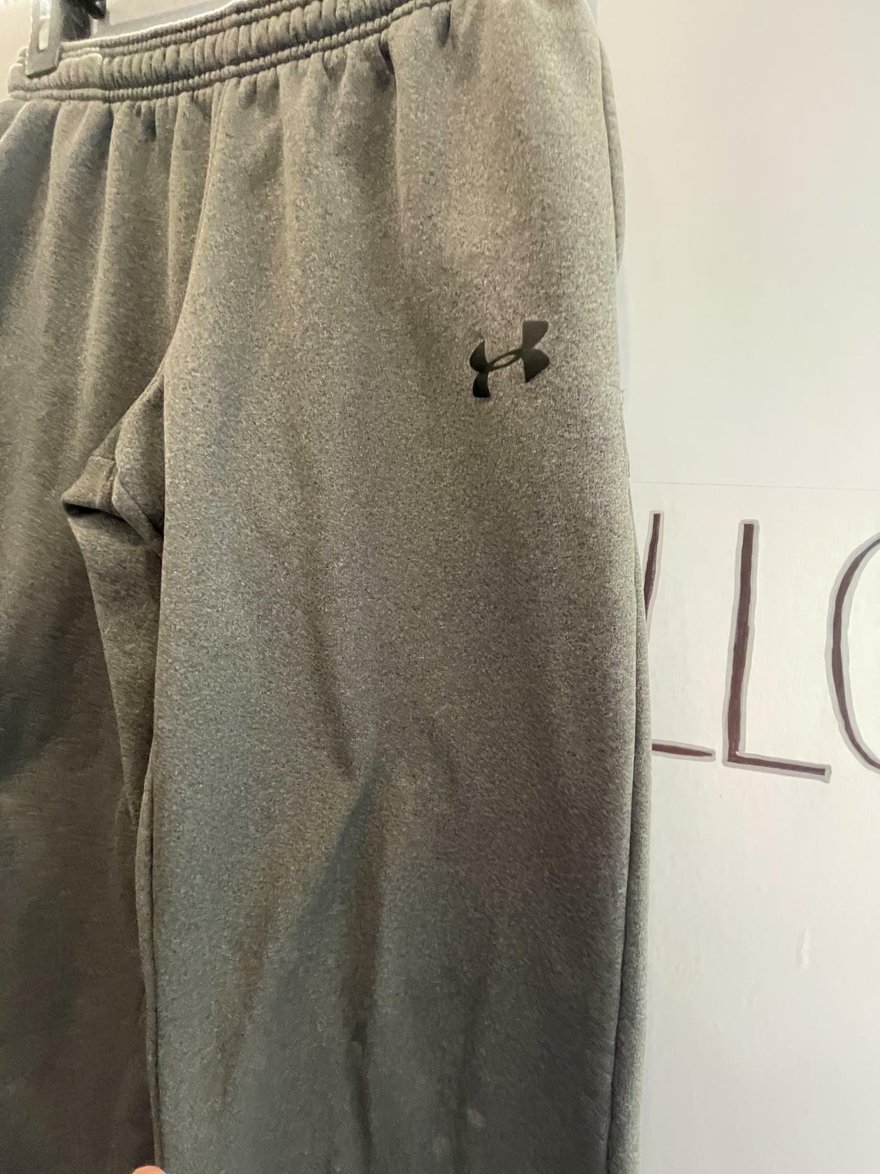 Pantalones deportivos grises para jóvenes Under Armour - Muy bueno