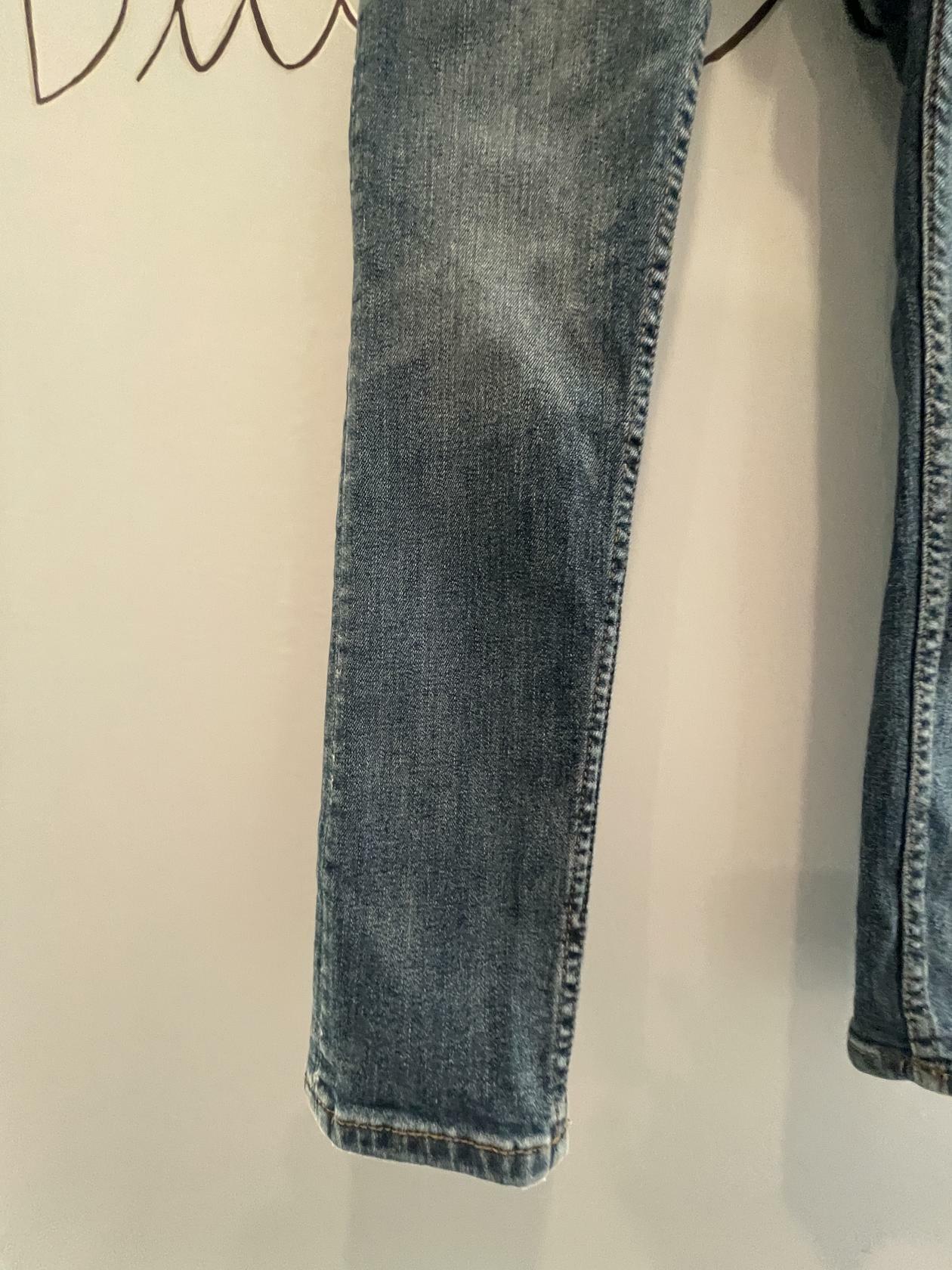 H&M denim skinny jeggings size 0 - Very Good