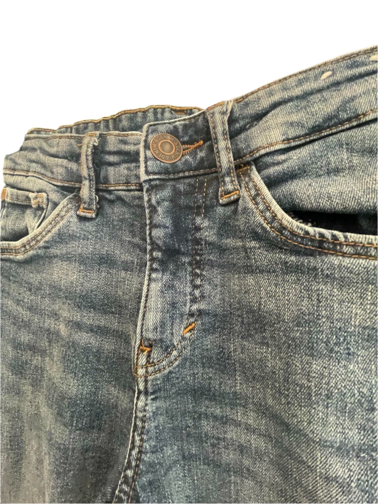 H&M Womens Jeggings Denim Skinny - blue - 0 - Very Good