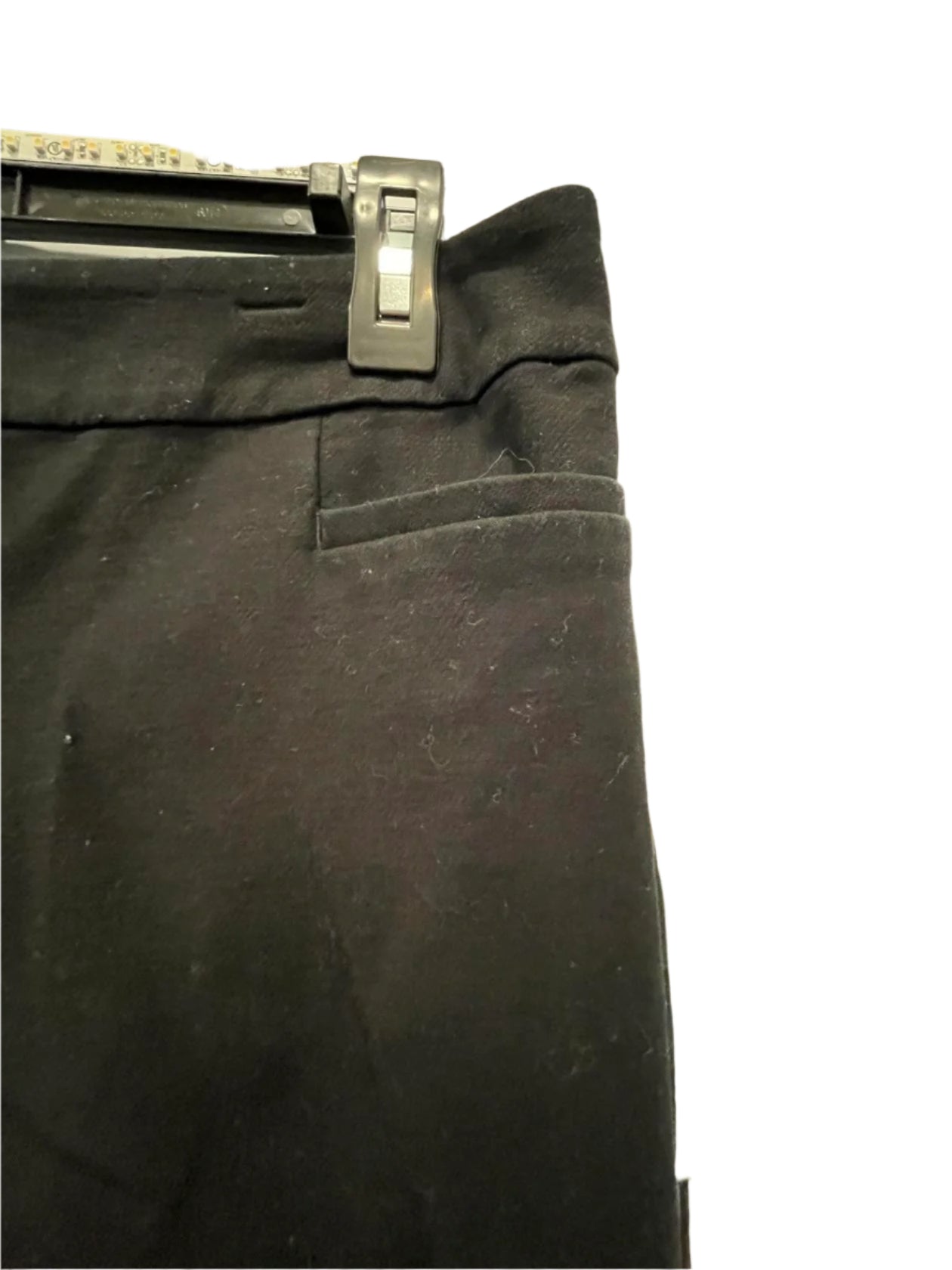 Ann Taylor Womens Dress Pants Petite - Black - 8P - Very Good