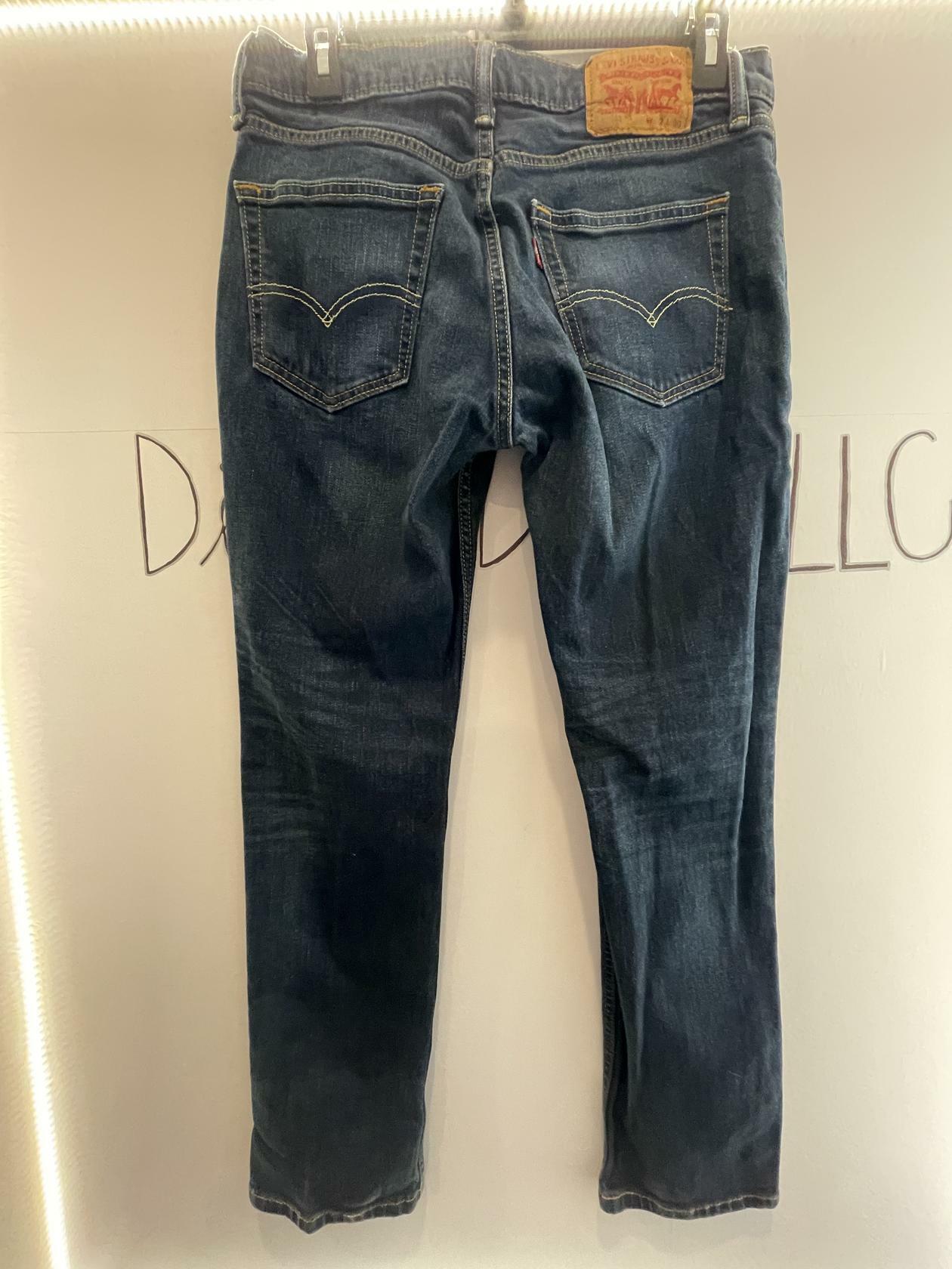 Levi Strauss 511 Straight Regular Jeans Size 32x30 Dark Wash