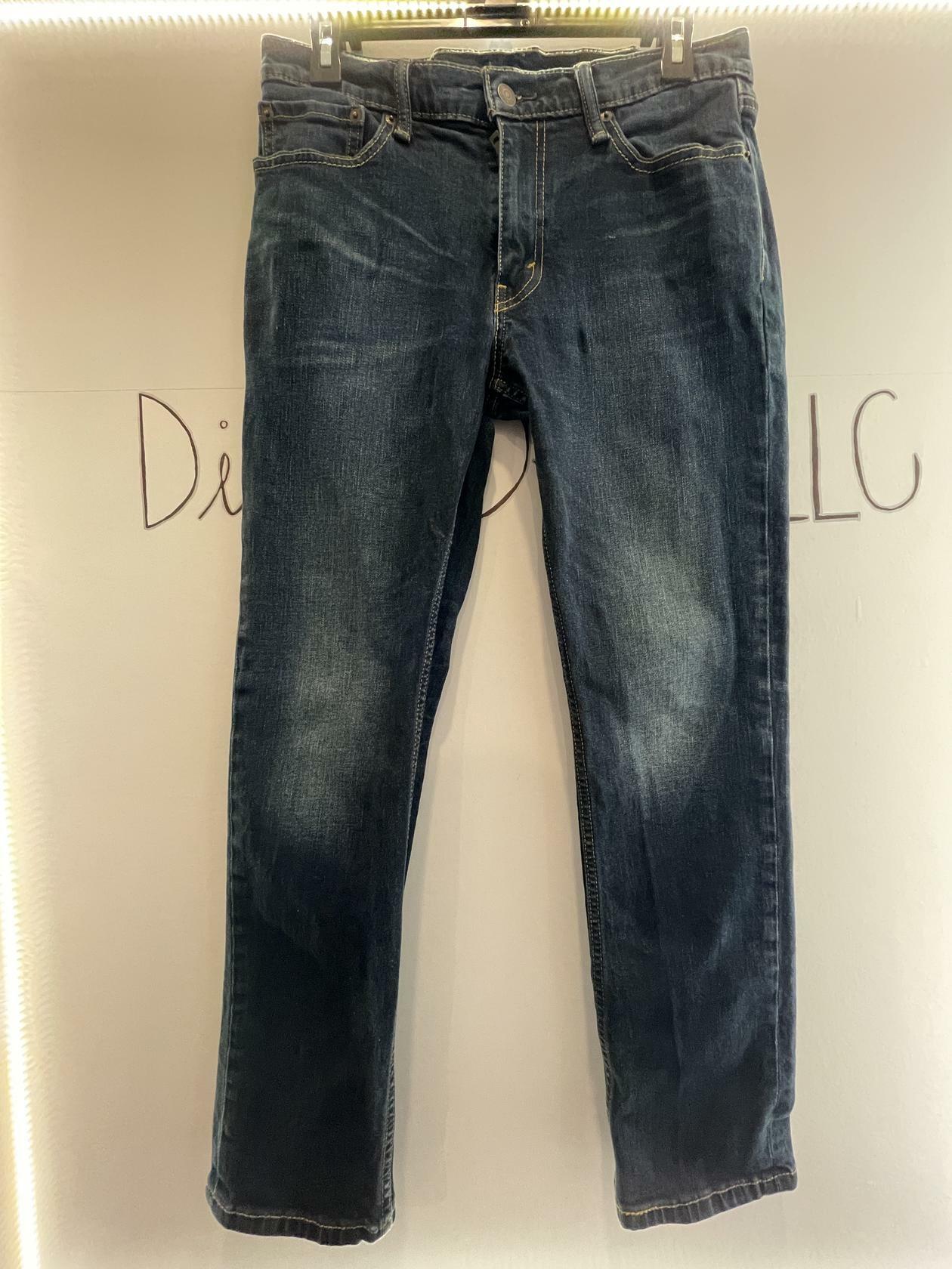 Levi Strauss 511 Straight Regular Jeans Size 32x30 Dark Wash