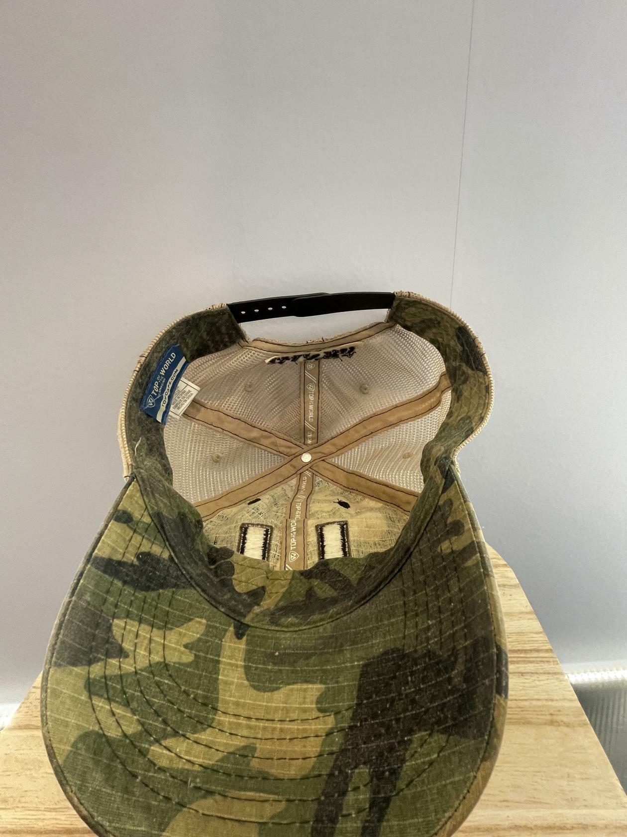 Towcaps Gorra de béisbol de camuflaje ajustable para hombre Miami Hurricanes Canes - Muy buena
