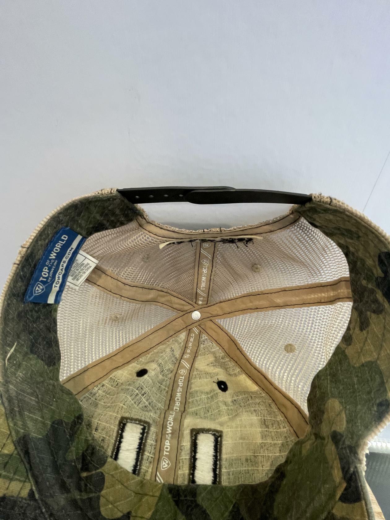 Towcaps Gorra de béisbol de camuflaje ajustable para hombre Miami Hurricanes Canes - Muy buena