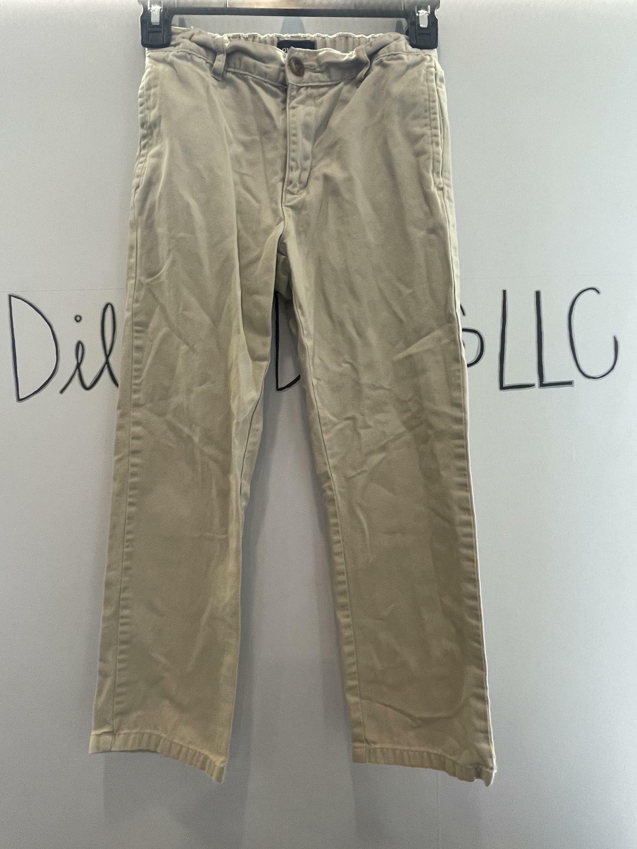 Children's Place Khaki School Pants Boy's Size 8 - Very Good