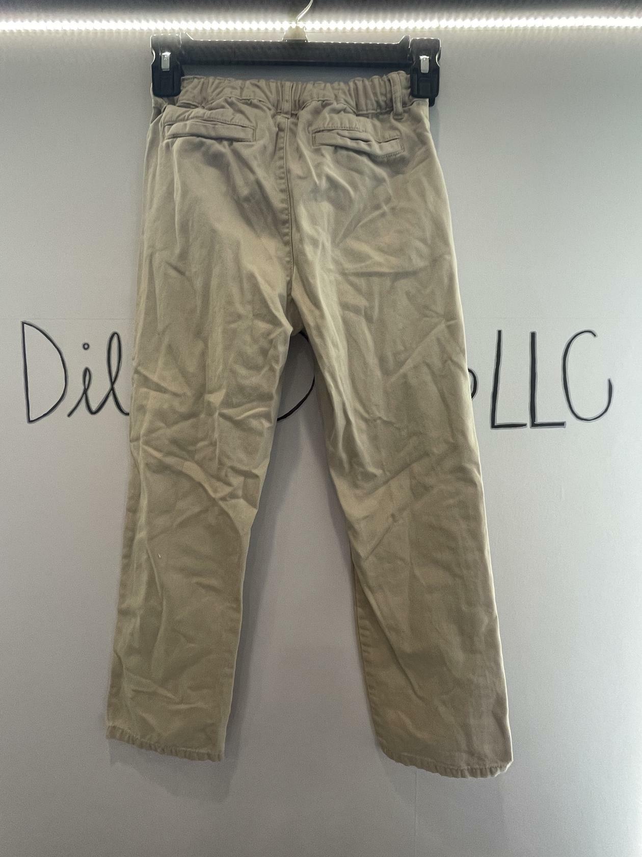 Children's Place Khaki School Pants Boy's Size 8 - Very Good