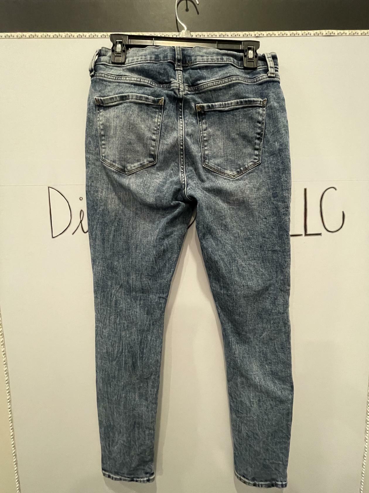 Ana A New Approach High Rise Skinny Jeans Denim Sz Medium Wash Blue Womens fashion - Very Good