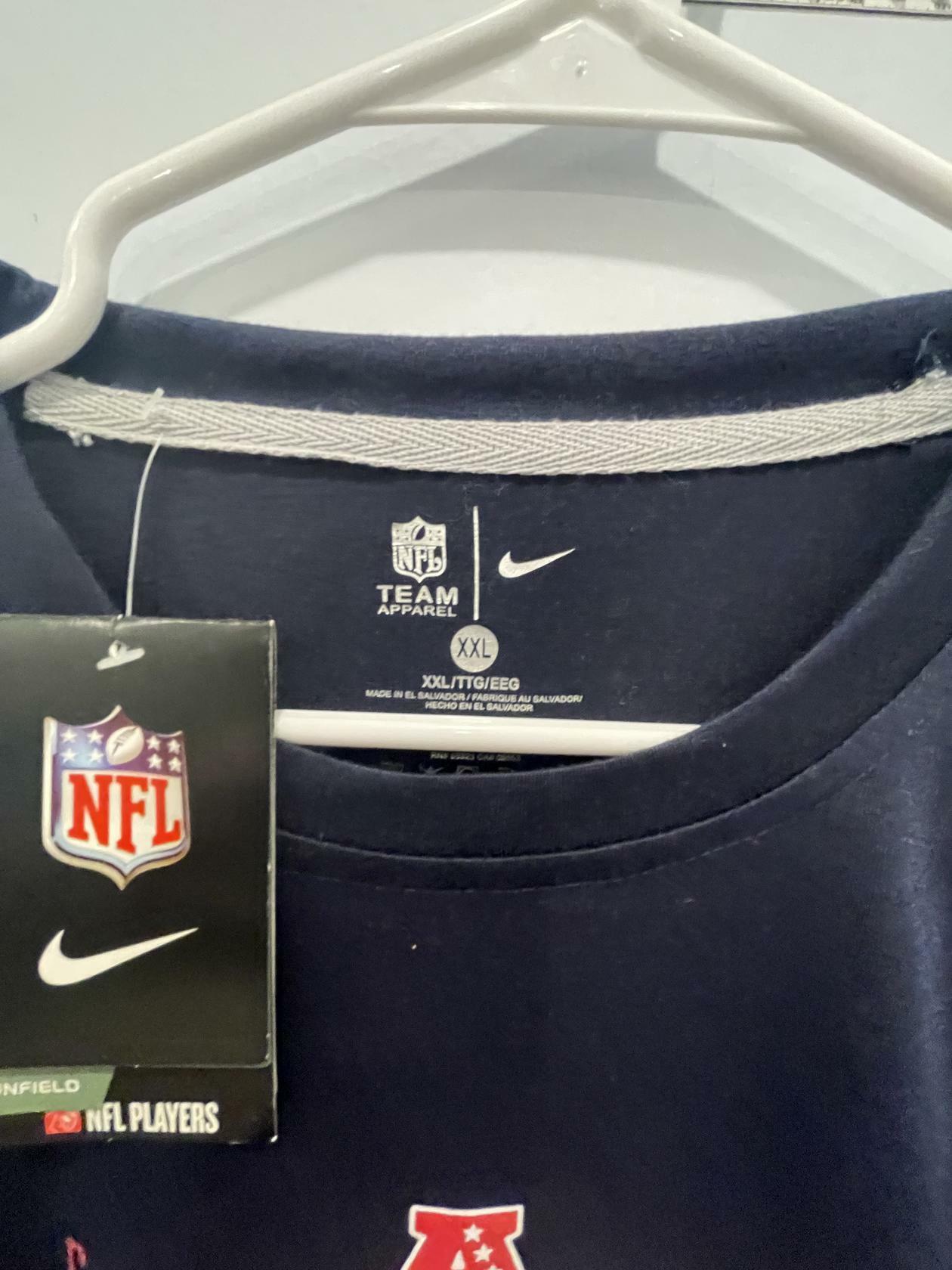 New England Patriots Sz 2XL Mens Fanatics 2018 Conference Champions Roster NFL