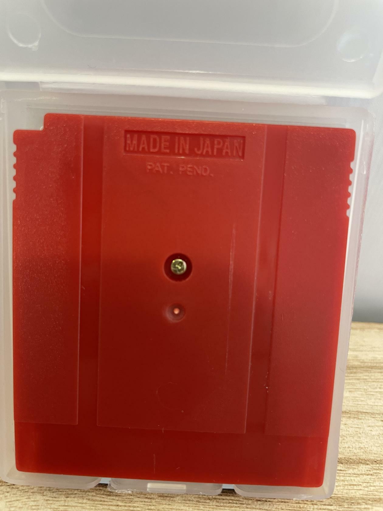 Pokemon Red Version GBC Cartridge New Gameboy Color Retro Video Game