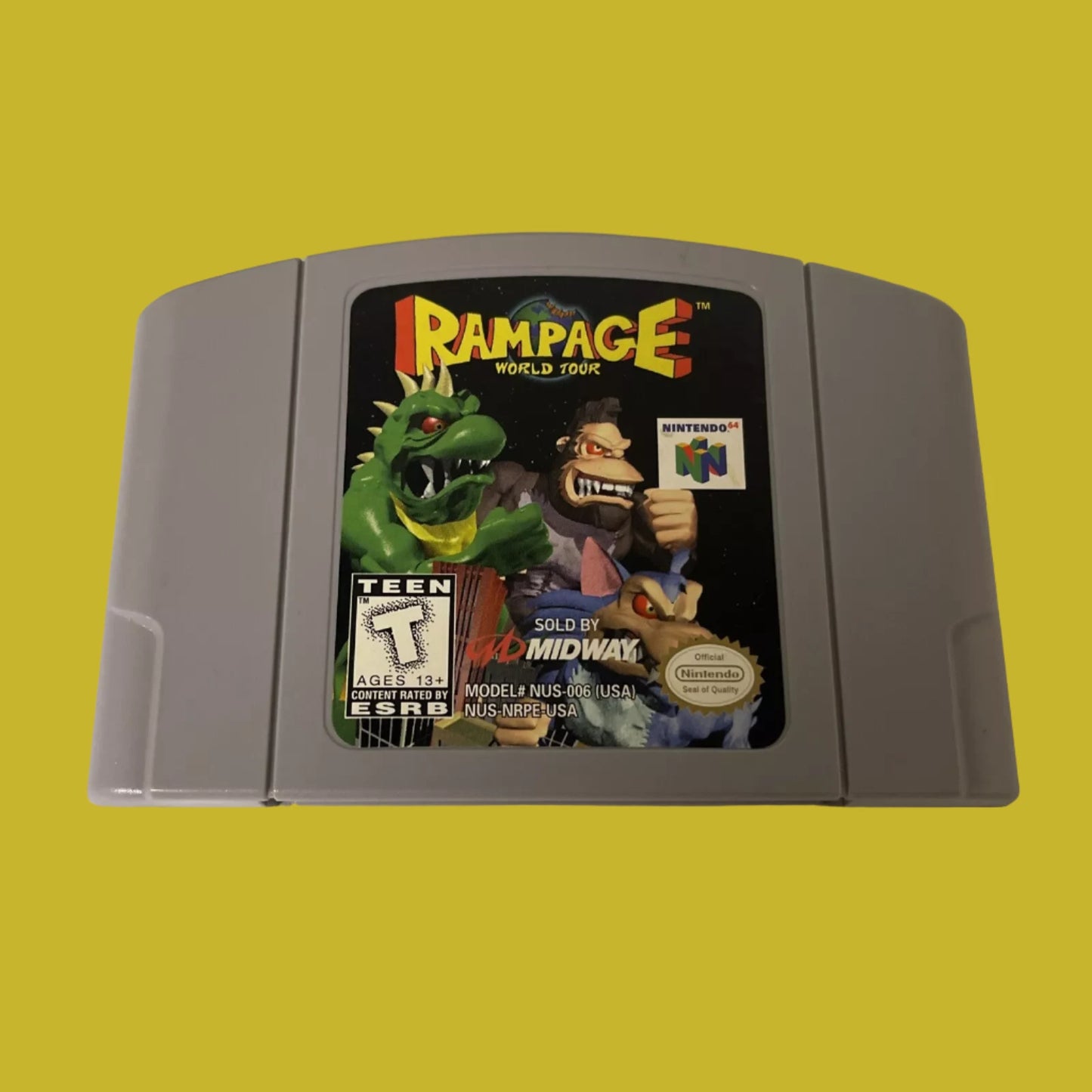 Gex 3-Deep Cover N64 Video Game 1999 for Nintendo 64