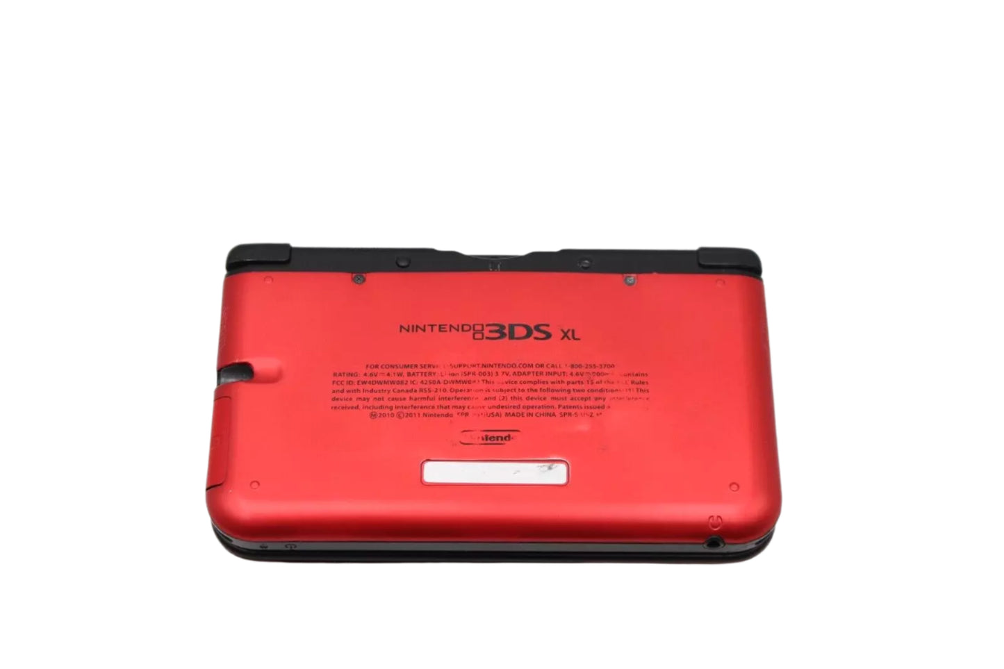 Nintendo 3DS XL LL Red Video Game Console 32GB - Custom Refurb Enhanced