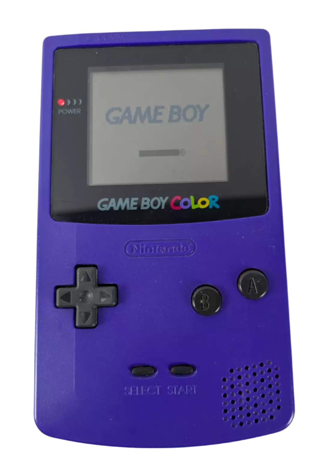 Nintendo Game Boy Color Purple Video Game Console - Custom Refurb Enhanced