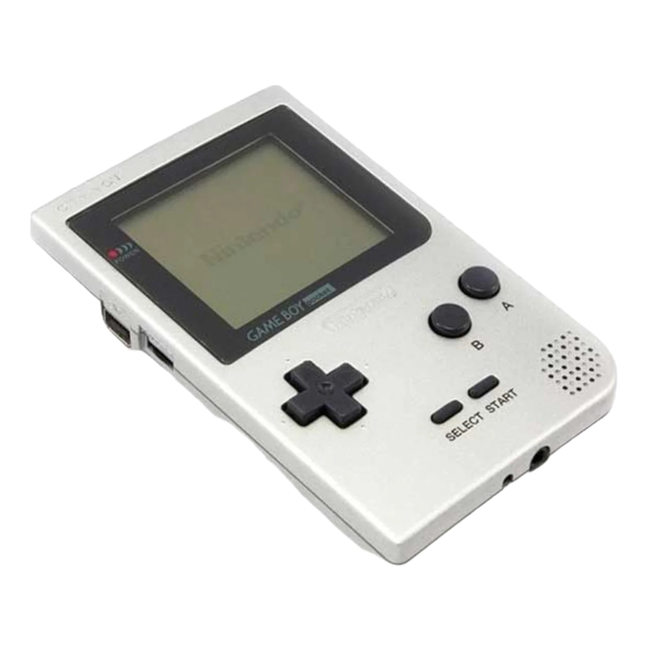 Nintendo Game Boy Pocket White Video Game Console - Custom Refurb Enhanced