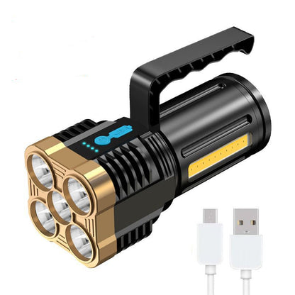 Antorcha multifunción LED de luz fuerte portátil para exteriores