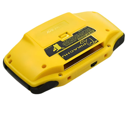 Nintendo Game Boy Advance Yellow Pokemon Pikachu Edition Video Game Console - Custom Refurb Enhanced