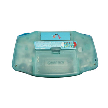 Nintendo Game Boy Advance Blue Pokemon Totodile Video Game Console - Custom Refurb Enhanced