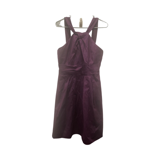 David's Bridal Womens Dress Bridal Knee Length - Purple - 12 - Like New
