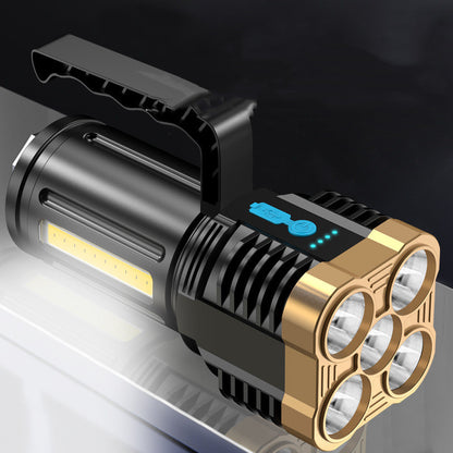 Antorcha multifunción LED de luz fuerte portátil para exteriores