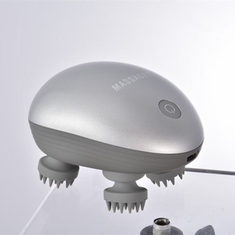 Silicone Electric Head Gripper Massager