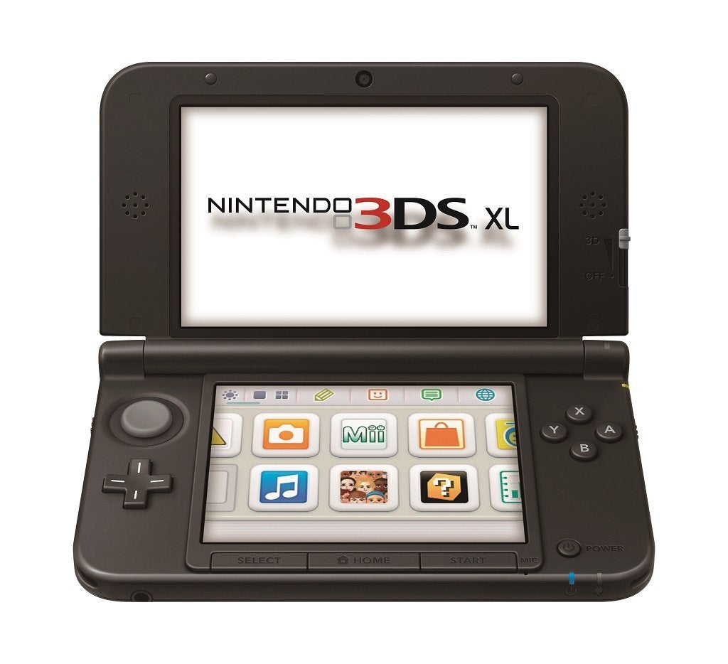Nintendo 3DS XL LL Black Video Game Console 128GB - Custom Upgraded Enhanced