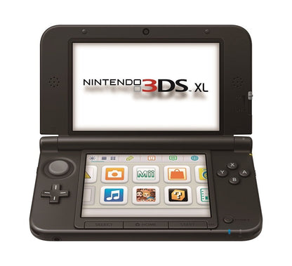 Nintendo 3DS XL LL Black Video Game Console 128GB - Custom Upgraded Enhanced