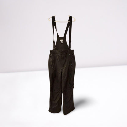 SLALOM Snow Pants Overalls Women's Sz X-Large Insulated Ski Snowboard Black XL