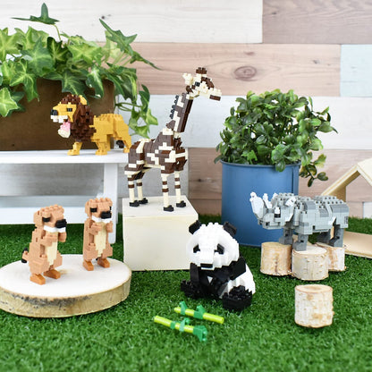 nanoblock - Giant Panda [Animals], Collection Series Building Kit