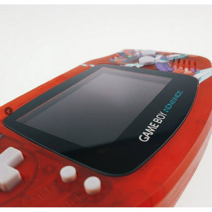 Nintendo Game Boy Advance Red Megaman Zero Edition Video Game Console - Custom Refurb Enhanced