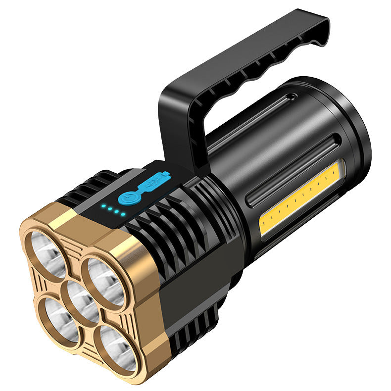 Antorcha multifunción LED de luz fuerte portátil para exteriores