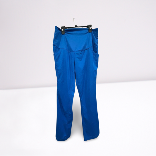 HH Works Womens Maternity Scrub Pants Healing Hands - Blue - Medium - Very Good
