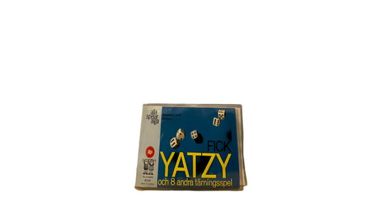 1983 Fick Yatzy och 8 andra tärningsspel - Swedish Yatzy Game