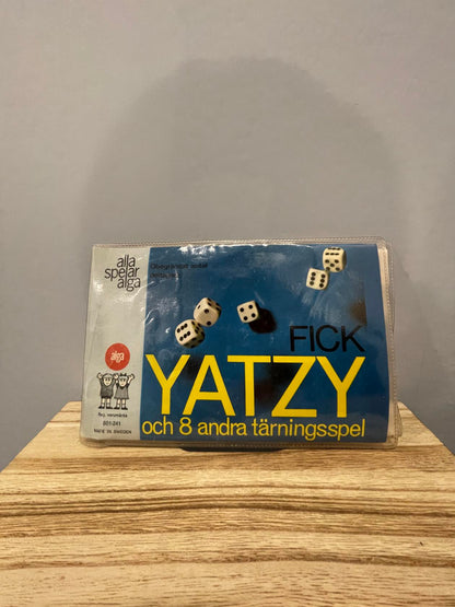 1983 Fick Yatzy och 8 andra tärningsspel - Swedish Yatzy Game