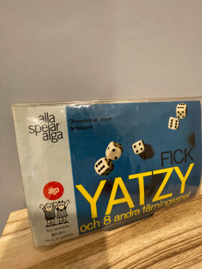 1983 Fick Yatzy och 8 andra tärningsspel - Swedish Yatzy Game