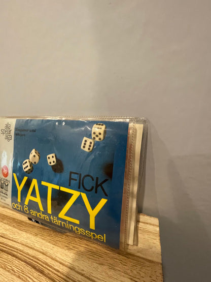 1983 Fick Yatzy och 8 andra tärningsspel - Swedish Yatzy Game
